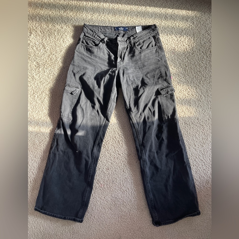 Hollister low rise baggy jeans
